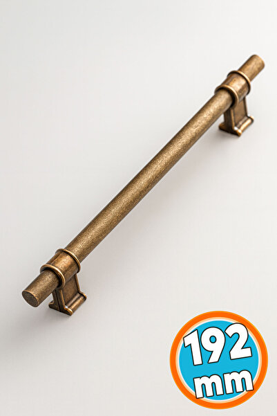 NZB Mobilya Mutfak Çekmece Dolap Kulpu Kulbu Kulpları Eskitme Antik Sarı Meta...