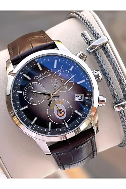 Quantum Galatasaray Licensed Italian Design Bracelet Gift 10 Atm Fan Wristwatch E1087.362
