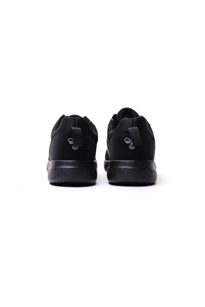 hummel Verona 212491-2267 Düz Siyah Unisex Günlük Spor Ayakkabı Hafif Tabanlı