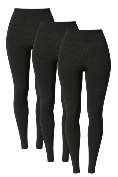 Nilmay mayo Kadın 3’Lü Yüksek Bel Toparlayıcı Fitilli Tayt