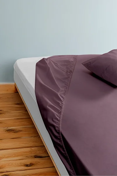 BELENAY HOME Velora 100% Cotton Double Fitted Sheet Duvet Cover Set 200 X 220