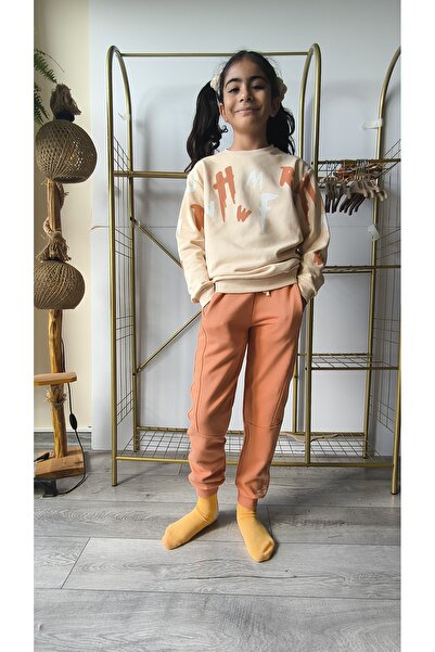 Miniworld Boys Girls Kids Bottom Top Set Unisex Long Sleeve Tracksuit Casual Sport Stylish Modern Design Ribbed