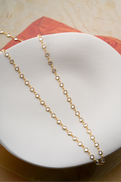 Silvano Jewelry 925 Ayar Gümüş Taşlı Suyolu Model Kolye