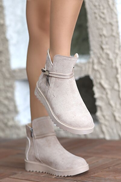 Madam Tarz Dvm-104 Düz Taban Tokalı Bot