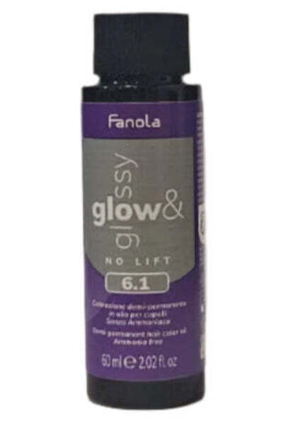 Fanola Toner de Par 6.1 Demi-permanent – No Yellow Glow&Glossy Blond Cenusiu Inchis 60ml –