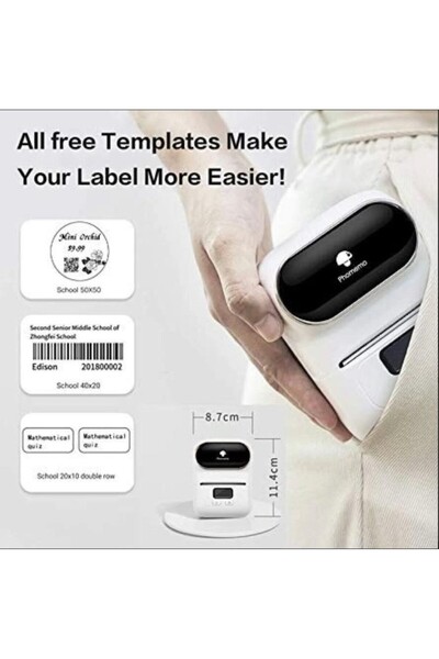 Denx Dynex DX2515 Smart Thermal Printer - Portable, Versatile Label Maker