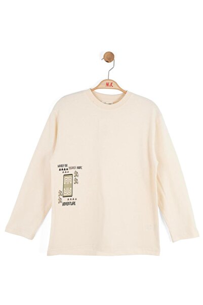 NK Boy's Discover Sweatshirt 8-14 Years Cream