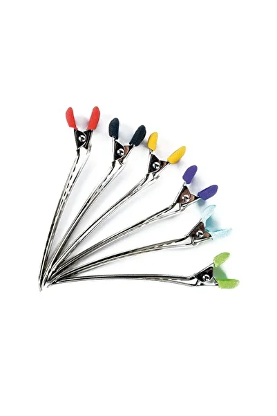 Bifull Hair Clips Metal - Tears 9.5cm 6 Pieces -