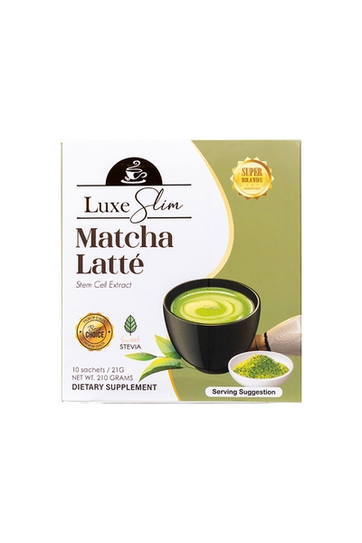Luxe Slim Matcha Latte with Stem Cell Extract 10 Sachets x 21g