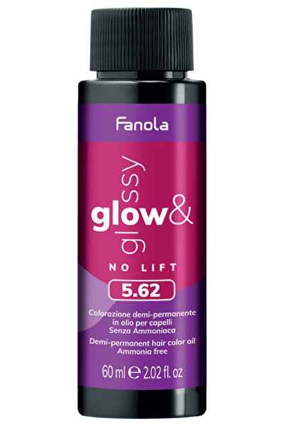 Fanola Toner de Par 5.62 Demi-permanent – ​​No Yellow Glow & Glossy Castaniu ...