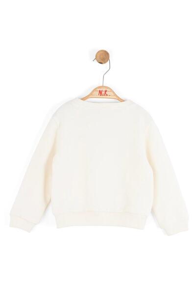 NK Baby Girl Kite Sweatshirt 1-4 Years Cream