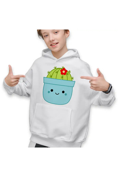 OEM Hanorac Copii Baieti Squishmallows Cactus Ghiveci