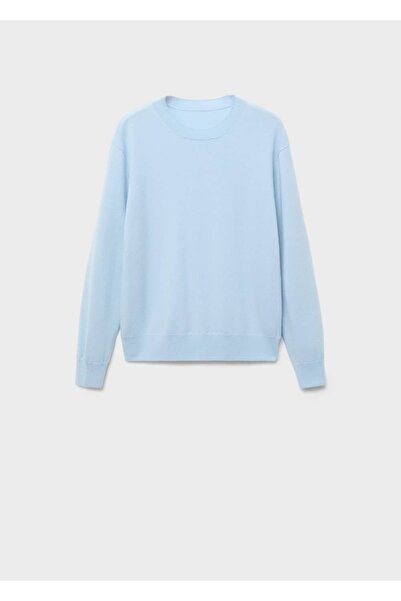 MANGO Woman %100 ince triko yün kazak