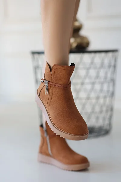 Madam Tarz Dvm-104 Flat Sole Buckle Boots