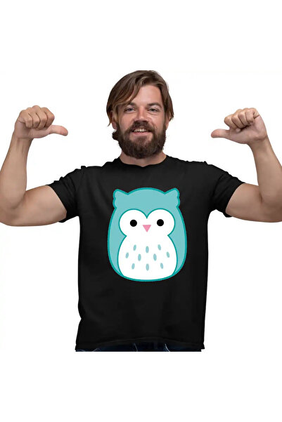 OEM Tricou Barbati Squishmallows Bufnita Atena