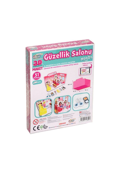 thebestnzm Beauty Salon 3D Model Puzzle