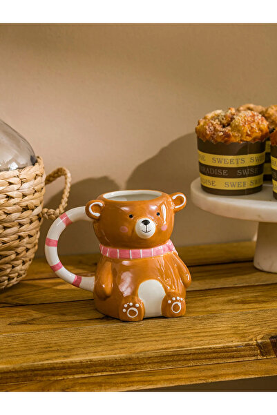 LC Waikiki Lcw Home Mixed Bear Teddy Figured Ceramic Mug 295 ml