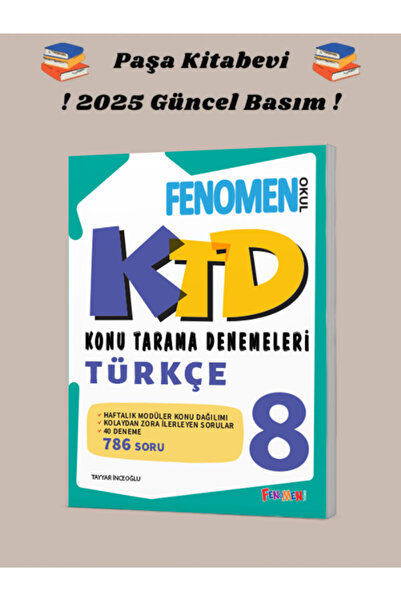 2025 8.Sınıf Lgs KTD Türkçe Konu Tarama Denemeleri