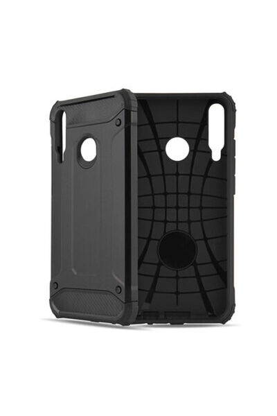 Paladyum Case Huawei P40 Lite E Uyumlu Siyah Tank Kılıf