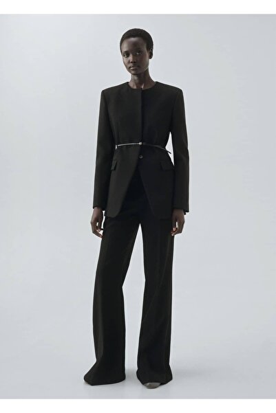 MANGO Woman Dar kesim blazer ceket