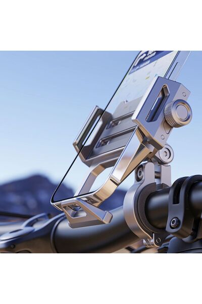 TVT Universal phone holder for bicycle, handlebar mount, adjustable, office and car compatible