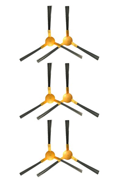 Marketto مجموعة فرشاة جانبية مكونة من 6 قطع لمكنسة الروبوت المتوافقة مع أوميد...