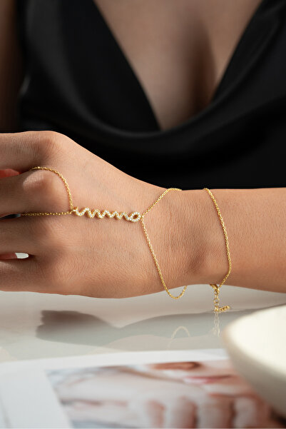 Silvano Jewelry 925 Ayar Gümüş Taşlı Yılan Şahmaran