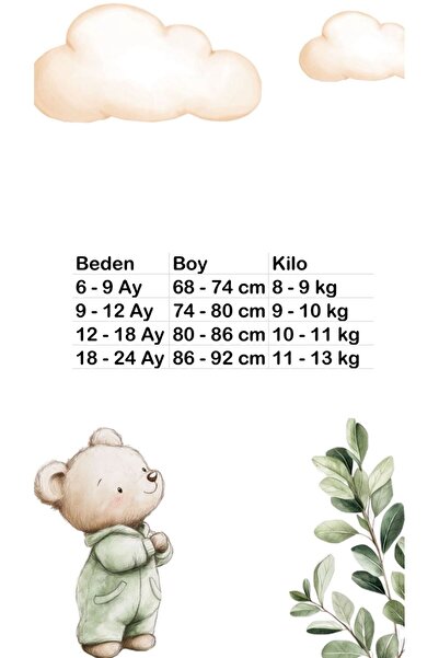 Junies Baby ERKEK BEBEK İKİLİ TAKIM