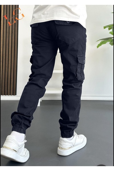 LORDA GİYİM ΑΝΔΡΙΚΟ ΤΖΙΝ ΠΑΝΤΕΛΟΝΙ COMANDO LYCRA ΕΛΑΣΤΙΚΟ ΜΕ ΤΣΕΠΕΣ CARGO