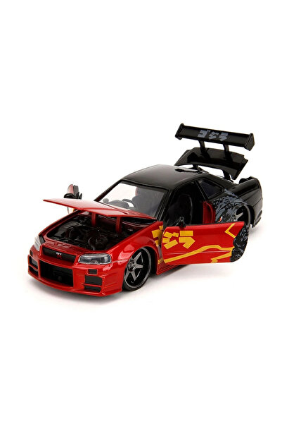 Jada 1/24 ÖLÇEK MARKA LİSANSLI NİSSAN SKYLİNE GTR R34 GODZİLLA