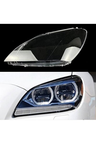Xenon Bright Left headlight glass BMW 6 Series F06, F12, F13 Without Facelift (2011 - 2014) LED headlight