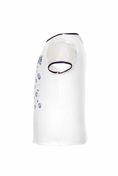 Pamina Girl's Sea Themed Skirt Set, Age 2-6, White