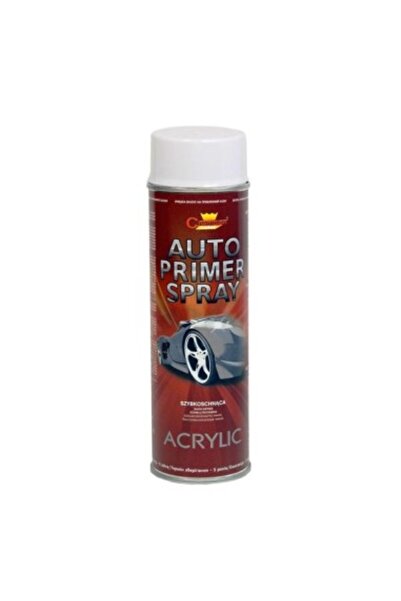 Champion Color Professional Acrylic Car Spray Paint Primer White Matt, Champion Color, 500ml White