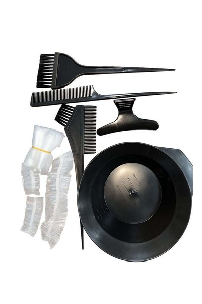 Generic MOMENT Hair Dye Application Kit with Mixing Bowl, Tinting Brushes, Sh...