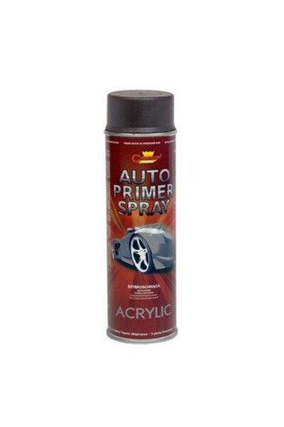 Champion Color Professional Acrylic Car Spray Paint Primer Black, Champion Color, 500ml Black