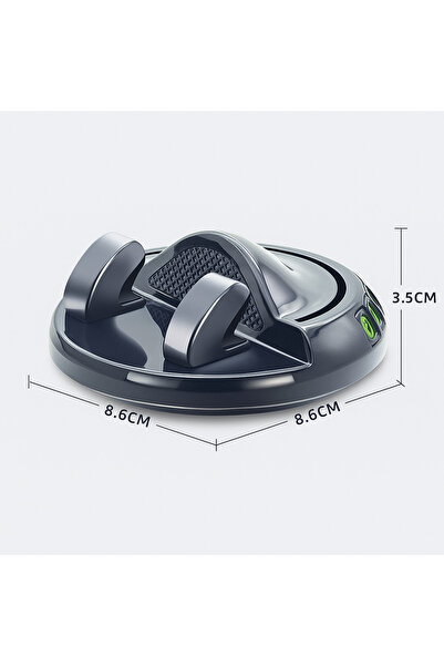 Kolezia 360° Dönebilen Numaratörlü Araç İçi Telefon Tutucu Yapışkanlı Araba T...