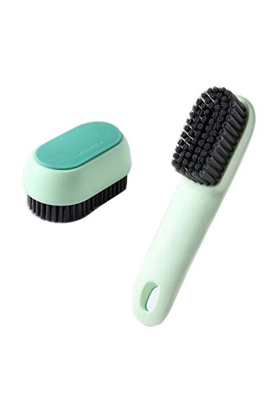 Generic 2 Pack Laundry Brush Shoe Brush For Stains Household Cleaning Clothes Shoes Scrubbing Household Cle