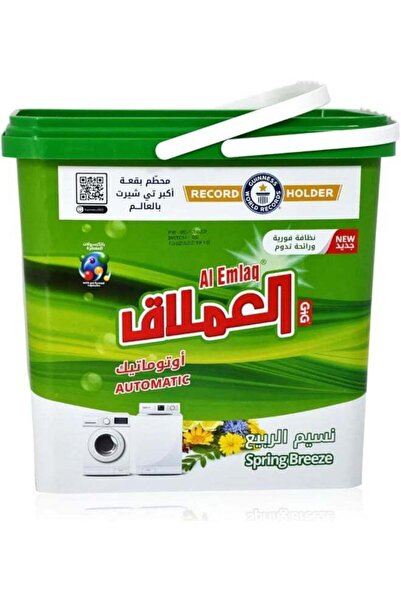 Generic مسحوق غسيل العملاق الأوتوماتيكي مع كبسولات معطرة | نسيم الربيع | 5 كجم