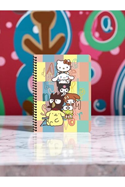 KESKİN COLOR Caiet cu spirală A5 Keskin Color Hello Kitty and Friends 16x22,5...