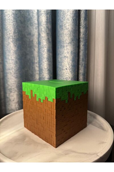 ACK 3D Minecraft Blok Tasarım Kumbara