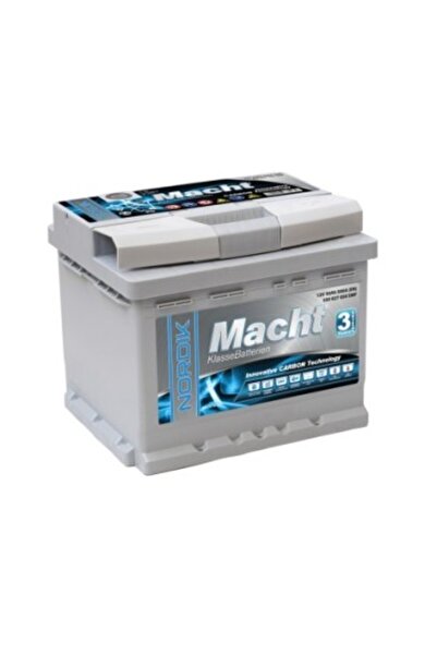 Macht Μπαταρία αυτοκινήτου, NORDIK 12V 50Ah, 500 A, 207x175x175mm