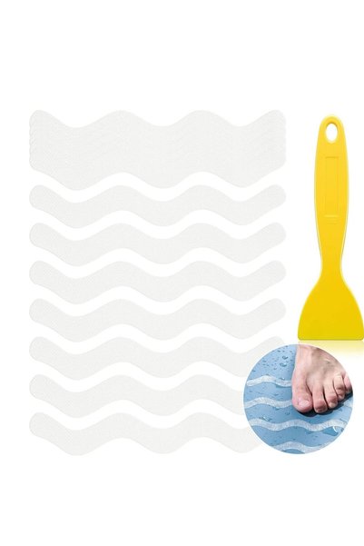 Generic 24 PCS Bathtub Non Slip Stickers Anti Slip Shower Stickers with Premi...