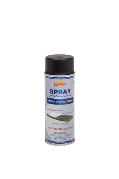 Champion Color Vopsea spray Primer Negru Mat (ral 9011), Champion Color, 400m...
