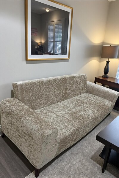 BBY HOME & DESIGN Sofa Cover, Sofa Bed Cover, Velvet, 3 Seater, Stain Resistant, Flexible, Elastic, Shiny, Mink Color