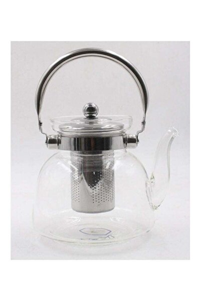 DAC Glass Teapot with Stainless Steel Filter - Transparent 1100 ml