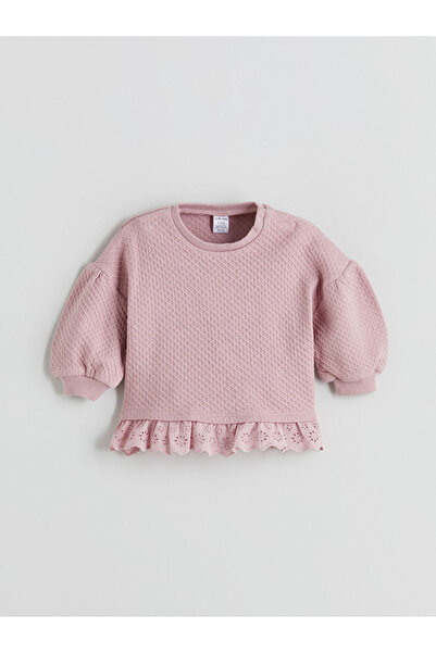 LC Waikiki Sparkling Selections from Shining Store | Baby Girl Sweater and Leggings with Ribbon Detail, 2-Piece Set