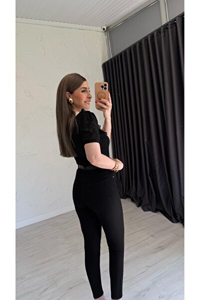 elif teke Linz Petit Knitwear Blouse Black