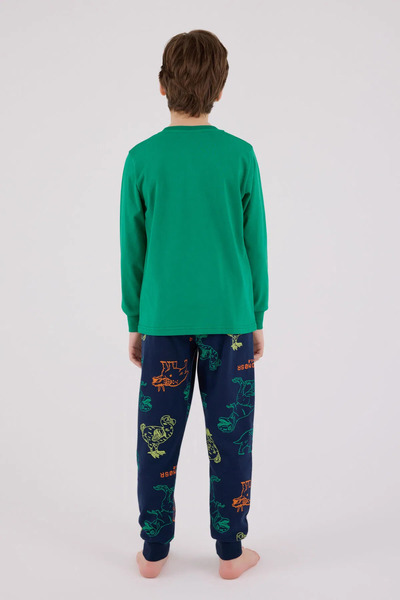 Rolypoly Boy's Pajama Set 2-8 Years Old Green