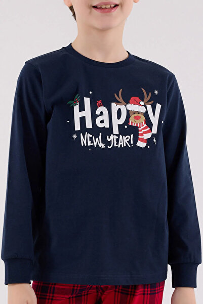 Rolypoly Boy's Pajama Set 2-15 Years Old Navy Blue