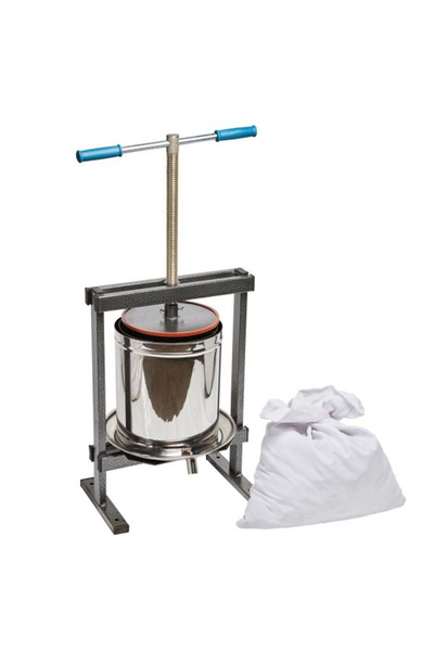 brg Teasc/Presa struguri Vilen Inox 15 L cu picioare, Ucraina Traditional